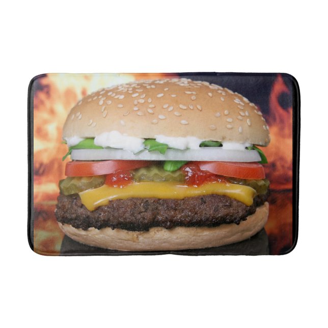 Alfombrilla De Baño Hamburguesa (Anverso)