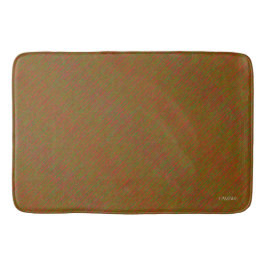 Alfombrilla De Baño HAMbyWG - Bath Mat - Crazy Red Lime Green