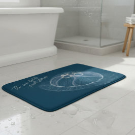 Alfombrilla De Baño Hand drawn Jellyfish Art 