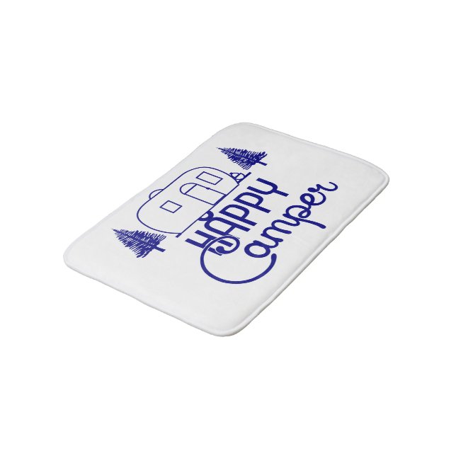Alfombrilla De Baño Happy Camper Bath Mats (Angular)