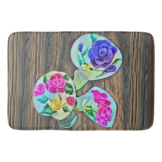 Alfombrilla De Baño Happy Lilys (Anverso)