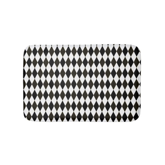 Alfombrilla De Baño Harlequin Diamonds (Anverso)