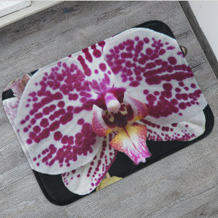 Alfombrilla De Baño Harlequin Falaenopsis Orquídea Floral