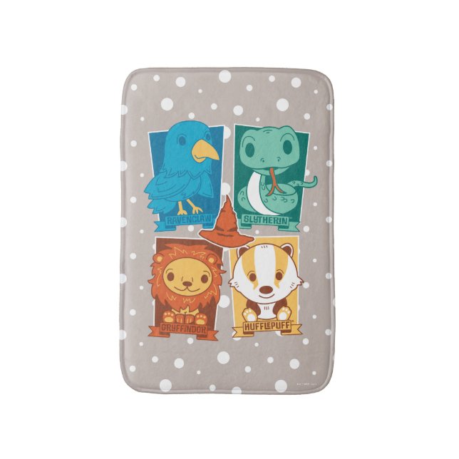 ALFOMBRILLA DE BAÑO HARRY POTTER™ | CASAS PERSONALIZADOS HOGWARTS™ (Frente vertical)