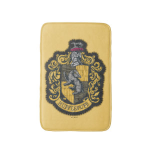 Alfombrilla De Baño Harry Potter Escudo de Hufflepuff Parche