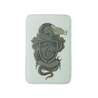 Alfombrilla De Baño Harry Potter | Escudo Slytherin