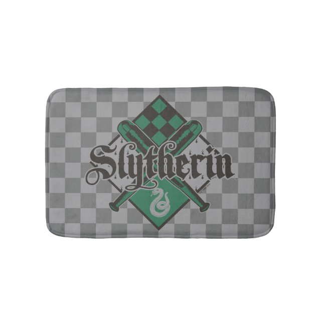 Alfombrilla De Baño Harry Potter | Escudo Slytherin QUIDDITCH™ (Anverso)