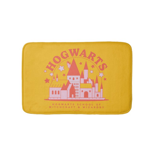 Alfombrilla De Baño HARRY POTTER™ | Escuela Cute HOGWARTS™ (Anverso)