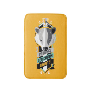 Alfombrilla De Baño Harry Potter HUFFLEPUFF™ House Travelodge Sigil