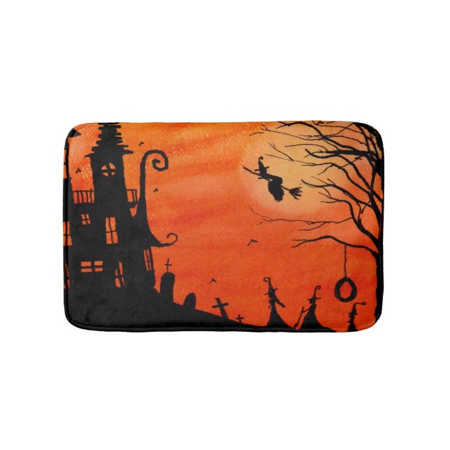 Alfombrilla De Baño Hauned Witch House Bath Mat (Anverso)