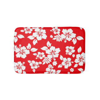 Alfombrilla De Baño Hawai rojo