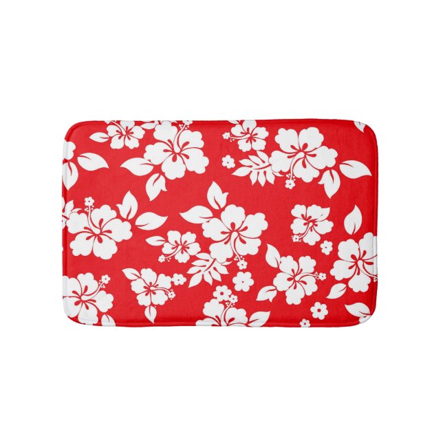 Alfombrilla De Baño Hawai rojo (Anverso)