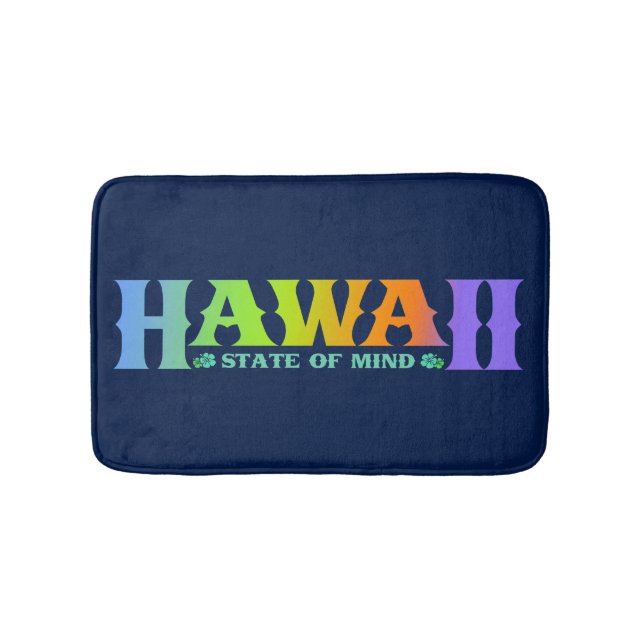 Alfombrilla De Baño Hawaii Bathroom Mat (Anverso)