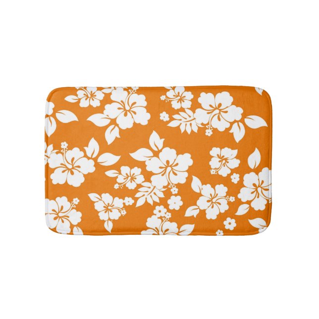 Alfombrilla De Baño Hawaiian anaranjado (Anverso)