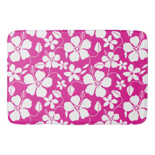 ALFOMBRILLA DE BAÑO HAWAIIAN HULA (HIBISCUS) ROPA CALIENTE