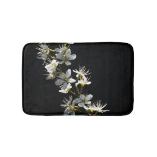 Alfombrilla De Baño Hawthorn Flowers bmcna