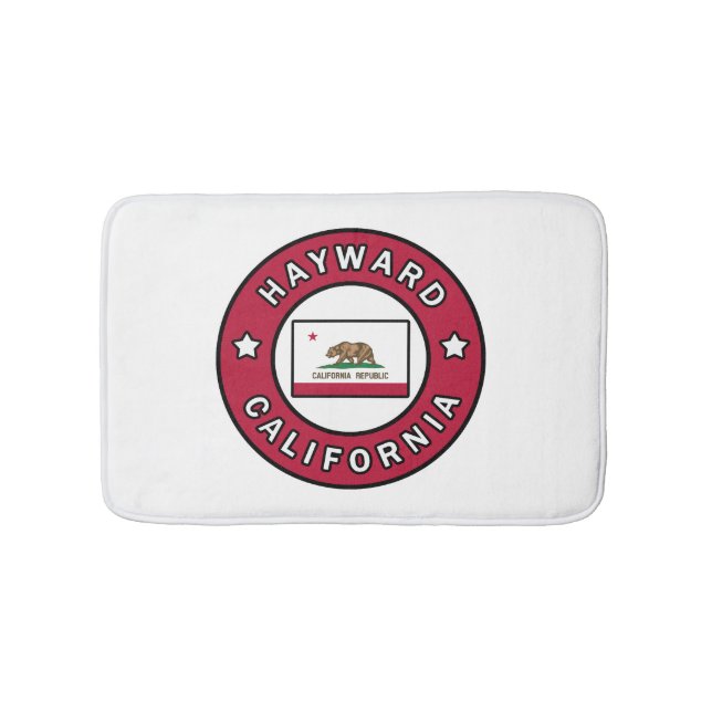 Alfombrilla De Baño Hayward California (Anverso)