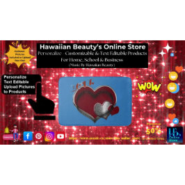 Alfombrilla De Baño Heart Magic Blue Large Bath Mat