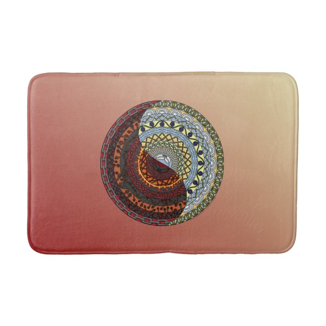 Alfombrilla De Baño Heaven and Hell Bath Mat (Anverso)