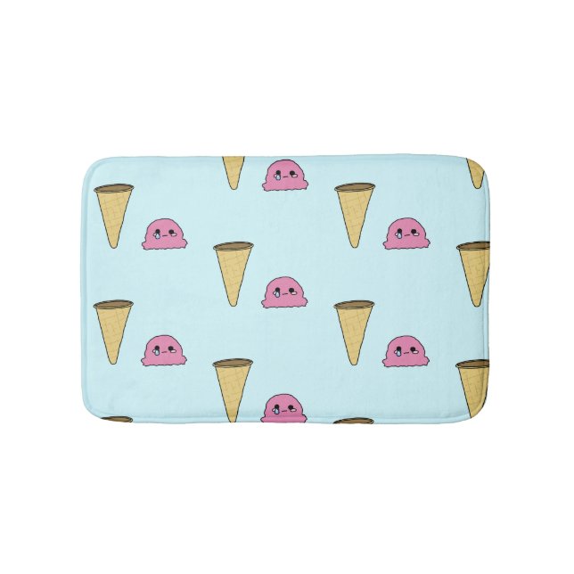 Alfombrilla De Baño Helado Derramado (Anverso)