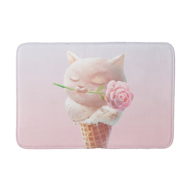 Alfombrilla De Baño Helado Kitty - Rosy & Dreamy (Anverso)