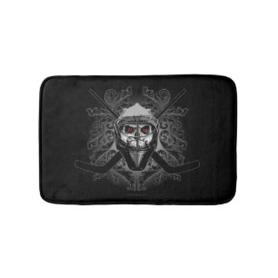 Alfombrilla De Baño Hellish Hockey Goalie