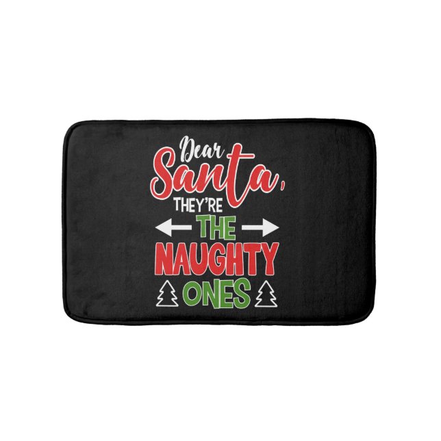 Alfombrilla De Baño Hermano hermano Navidades regalo (Anverso)