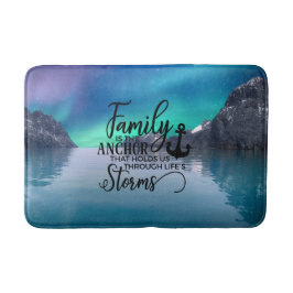 Alfombrilla De Baño Hermosa cita familiar de Aurora