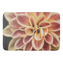 Alfombrilla De Baño Hermosa Flor Dahlia (Arte Floral)