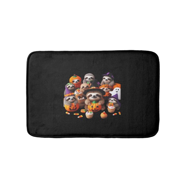 Alfombrilla De Baño Hermosa pereza camiseta clásica (Anverso)