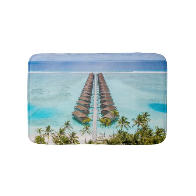 Alfombrilla De Baño Hermosas criaturas oceánicas (Anverso)