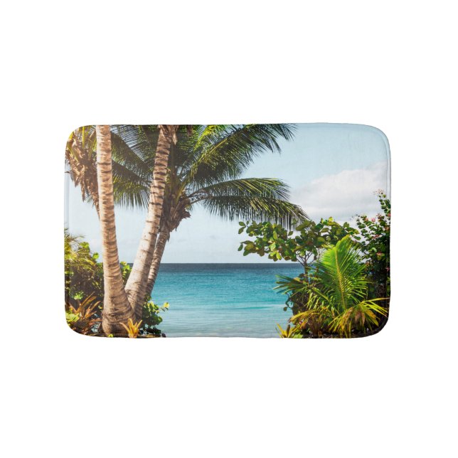 Alfombrilla De Baño Hermosas criaturas oceánicas (Anverso)