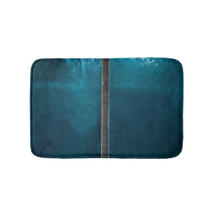 Alfombrilla De Baño Hermosas olas oceánicas