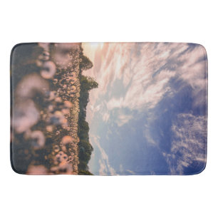 Alfombrilla De Baño hermoso cielo sobre la llanura