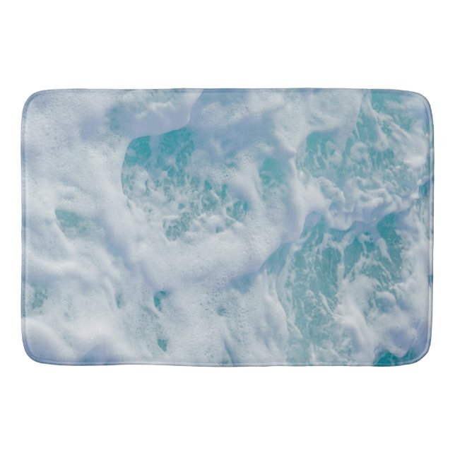Alfombrilla De Baño hermoso mar・foam (Anverso)