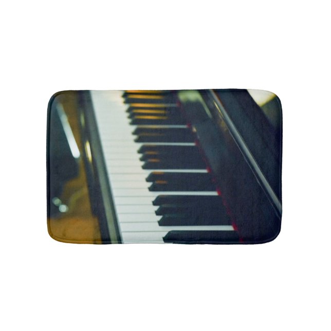 Alfombrilla De Baño Hermoso piano (Anverso)