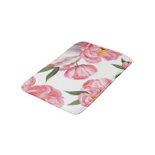 Alfombrilla De Baño Hermosos Rosas