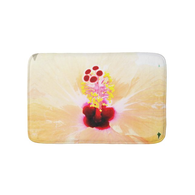 Alfombrilla De Baño Hibiscus (Anverso)