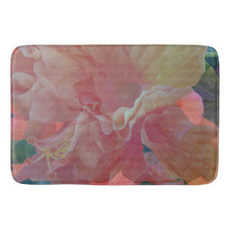 Alfombrilla De Baño Hibiscus Pique Fabric