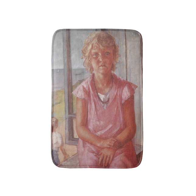 Alfombrilla De Baño Hija de pescador (arte ruso) (Frente vertical)