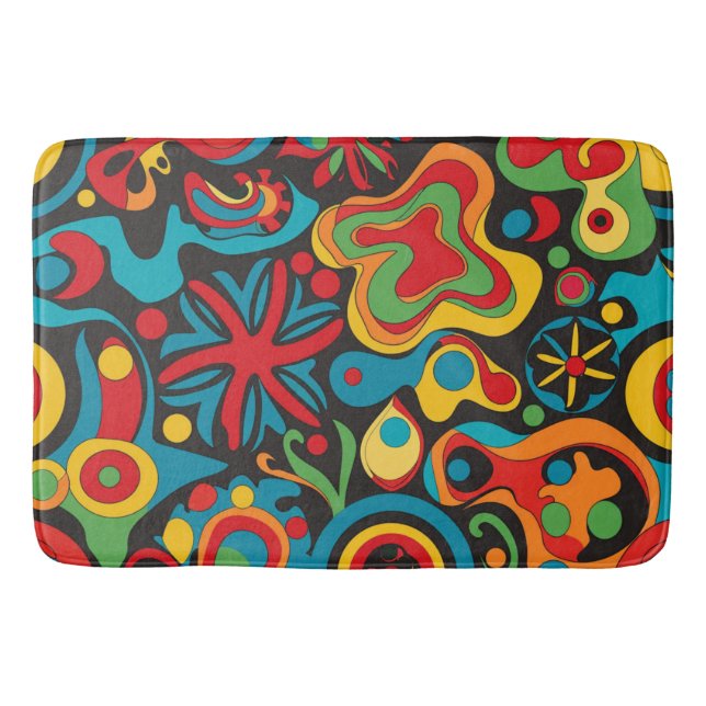 Alfombrilla De Baño Hippie Bath Mat (Anverso)