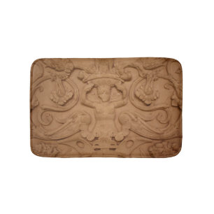 Alfombrilla De Baño Histórico del peinado de piedra