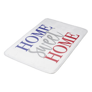 Alfombrilla De Baño Hogar Dulce 4 De Julio