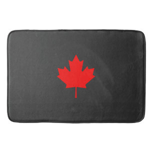 Alfombrilla De Baño Hoja de arce canadiense