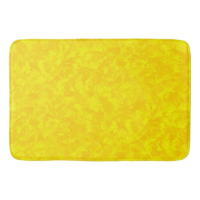 Alfombrilla De Baño Hojas amarillas (Anverso)