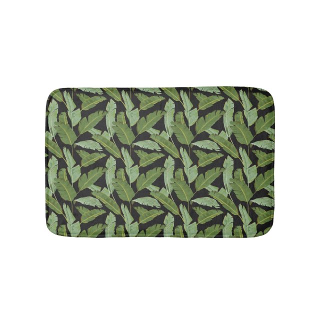 Alfombrilla De Baño Hojas de palma (Anverso)