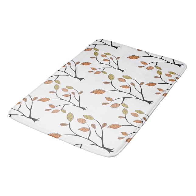 Alfombrilla De Baño Hojas elegantes (Angular)