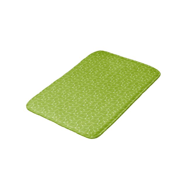Alfombrilla De Baño Hojas verdes (Angular)