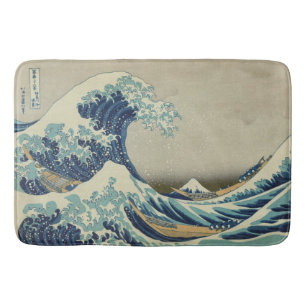 Alfombrilla De Baño Hokusai: Gran onda de Kanagawa