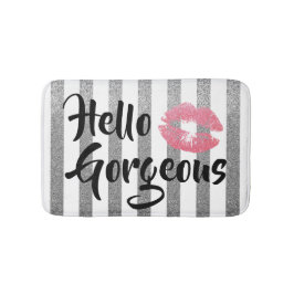Alfombrilla De Baño Hola estera de baño magnífica
